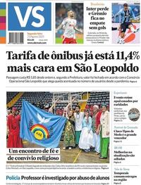 Capa do jornal Jornal VS 25/08/2025