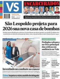 Capa do jornal Jornal VS 26/11/2025