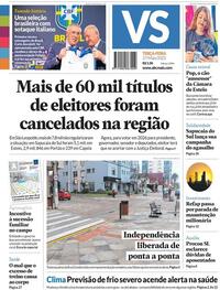 Capa do jornal Jornal VS 27/05/2025