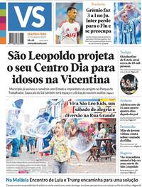 Capa do jornal Jornal VS 27/10/2025