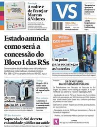 Capa do jornal Jornal VS 28/10/2025