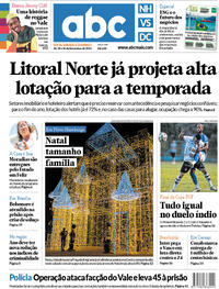 Capa do jornal Jornal VS 28/11/2025