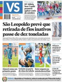 Capa do jornal Jornal VS 29/09/2025
