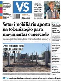 Capa do jornal Jornal VS 30/09/2025