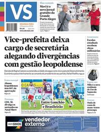 Capa do jornal Jornal VS 02/02/2026
