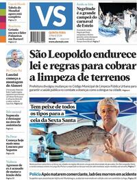 Capa do jornal Jornal VS 02/04/2026
