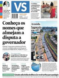 Capa do jornal Jornal VS 04/03/2026