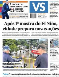 Capa Jornal VS