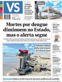 Capa do jornal Jornal VS 06/01/2026