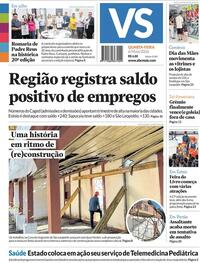 Capa Jornal VS 06/05/2026