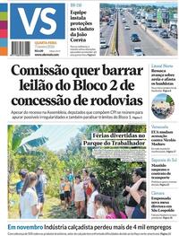 Capa do jornal Jornal VS 07/01/2026