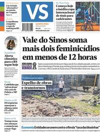 Capa do jornal Jornal VS 08/04/2026