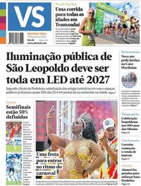 Capa do jornal Jornal VS 09/02/2026