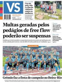 Capa do jornal Jornal VS 09/03/2026