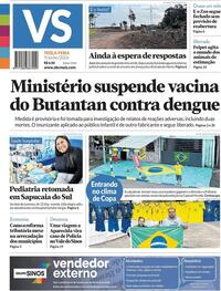 Capa do jornal Jornal VS 09/06/2026