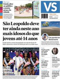 Capa do jornal Jornal VS 10/02/2026
