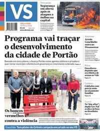 Capa do jornal Jornal VS 10/03/2026