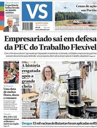 Capa do jornal Jornal VS 10/06/2026