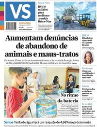 Capa do jornal Jornal VS 14/01/2026
