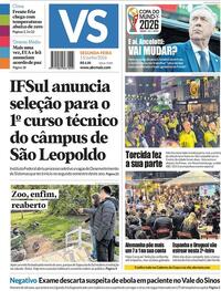 Capa Jornal VS
