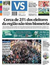 Capa do jornal Jornal VS 16/03/2026