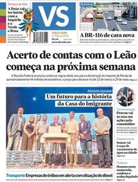 Capa do jornal Jornal VS 17/03/2026