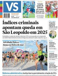 Capa do jornal Jornal VS 19/01/2026