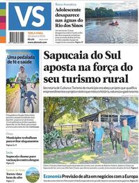 Capa do jornal Jornal VS 20/01/2026