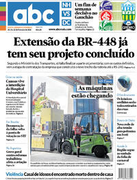 Capa do jornal Jornal VS 20/02/2026