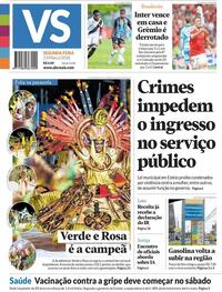 Capa do jornal Jornal VS 23/03/2026