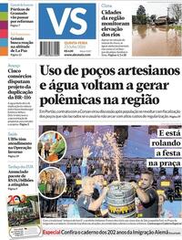 Capa Jornal VS 23/07/2026