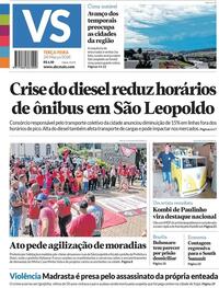 Capa do jornal Jornal VS 24/03/2026