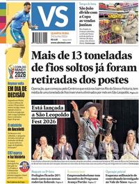 Capa Jornal VS