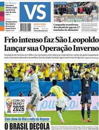 Capa Jornal VS 25/06/2026