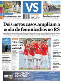 Capa do jornal Jornal VS 26/01/2026