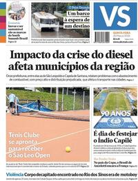 Capa do jornal Jornal VS 26/03/2026
