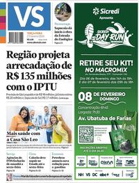 Capa do jornal Jornal VS 27/01/2026