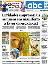 Capa do jornal Jornal VS 27/02/2026