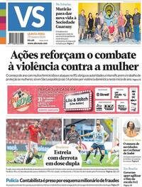 Capa do jornal Jornal VS 29/01/2026