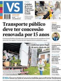 Capa Jornal VS