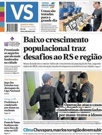 Capa Jornal VS