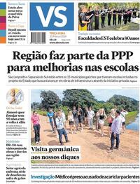 Capa do jornal Jornal VS 31/03/2026