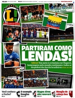Capa do jornal Lance - Rio de Janeiro 04/12/2016