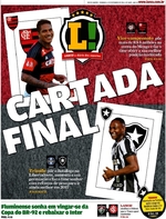 Capa do jornal Lance - Rio de Janeiro 11/12/2016