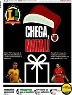 Capa do jornal Lance - Rio de Janeiro 17/12/2016