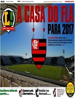 Capa do jornal Lance - Rio de Janeiro 22/11/2016