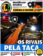 Capa do jornal Lance - Rio de Janeiro 22/12/2016