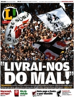 Capa do jornal Lance - Rio de Janeiro 26/11/2016