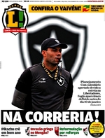 Capa do jornal Lance - Rio de Janeiro 27/12/2016