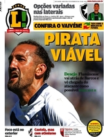 Capa do jornal Lance - Rio de Janeiro 29/12/2016